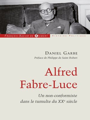 cover image of Alfred Fabre-Luce